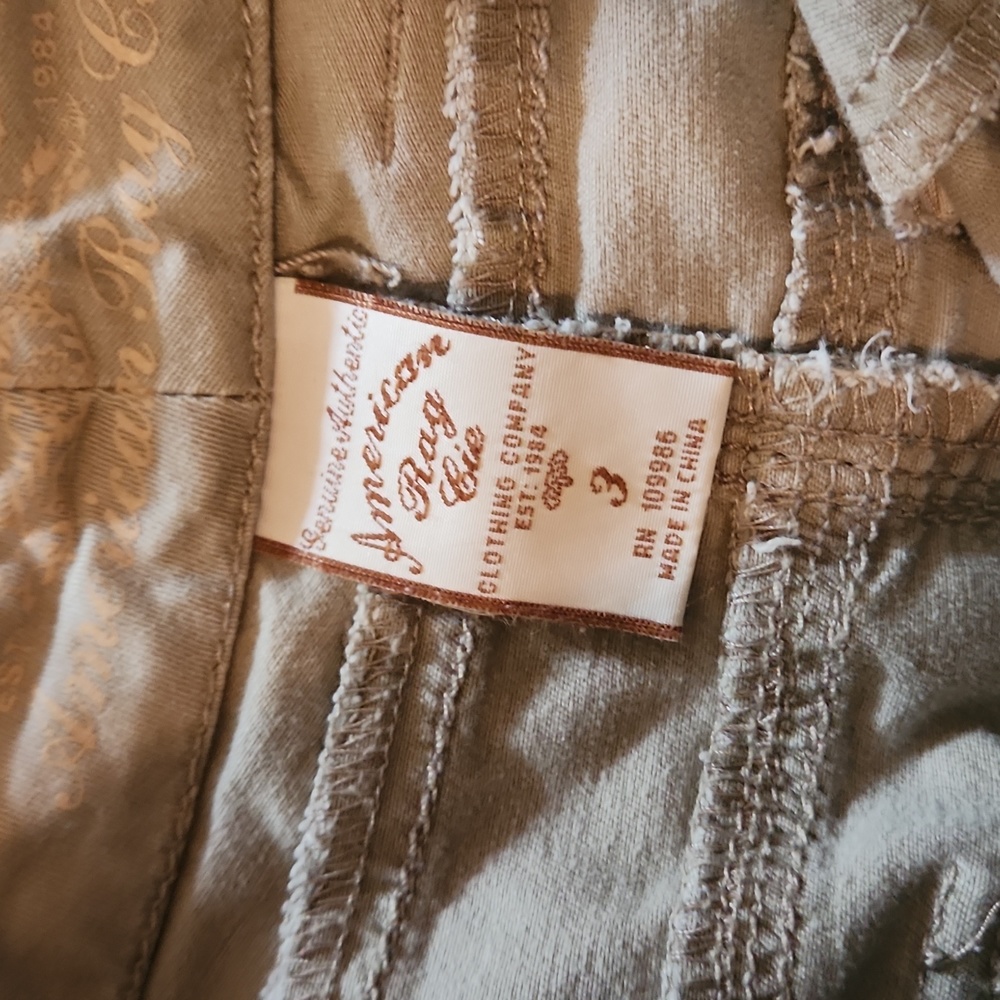 Khaki cargo skirt - Picture 3 of 4